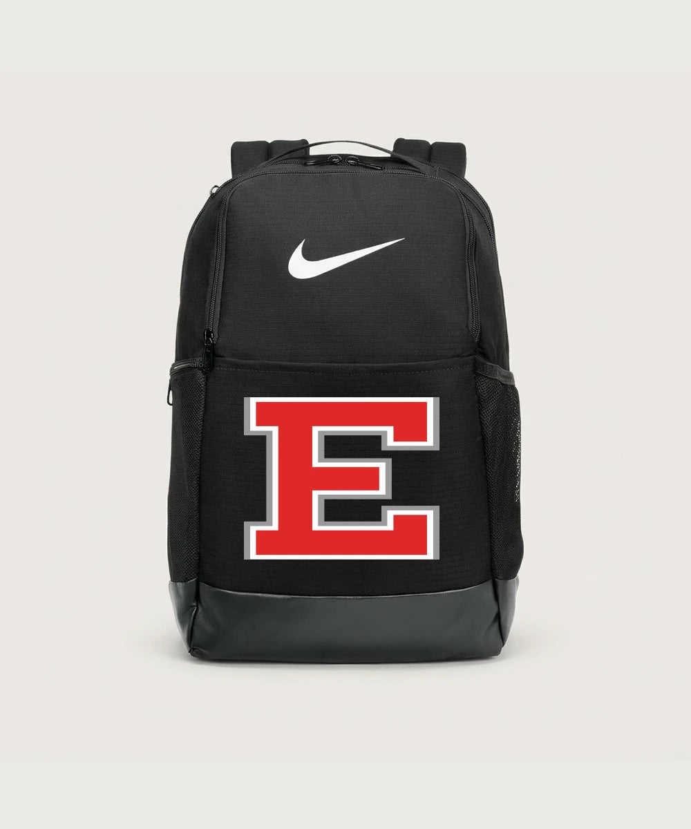 Duluth East High School Cheer (Coed) - Black Nike Brasilia Medium Backpack NKDH7709