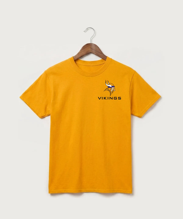 Hayfield High School Volleyball (Girls) - Gold Port & Co Core Cotton Tee. PC54