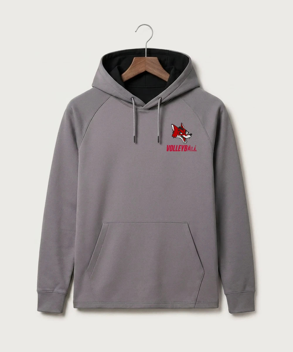 Ely Memorial High School Volleyball (Girls) - Gray Hoodie