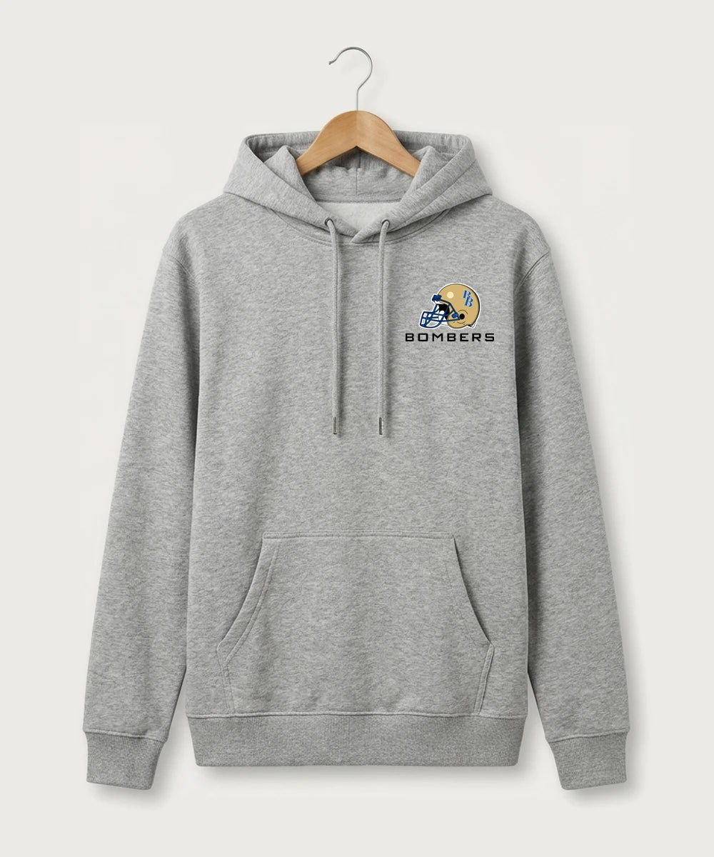 Braham Area High School Football (Boys) - Heather Grey Hoodie Value