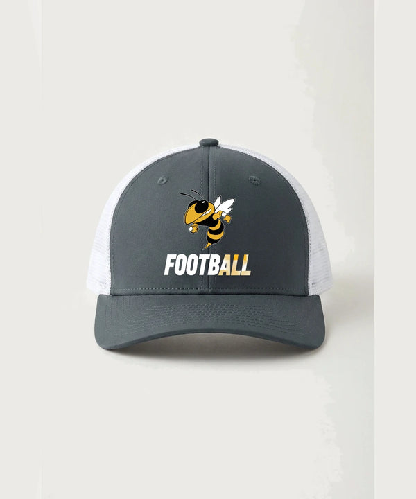 Perham High School Football (Boys) - Iron Grey/ White Sport-Tek Club Trucker Cap STC46
