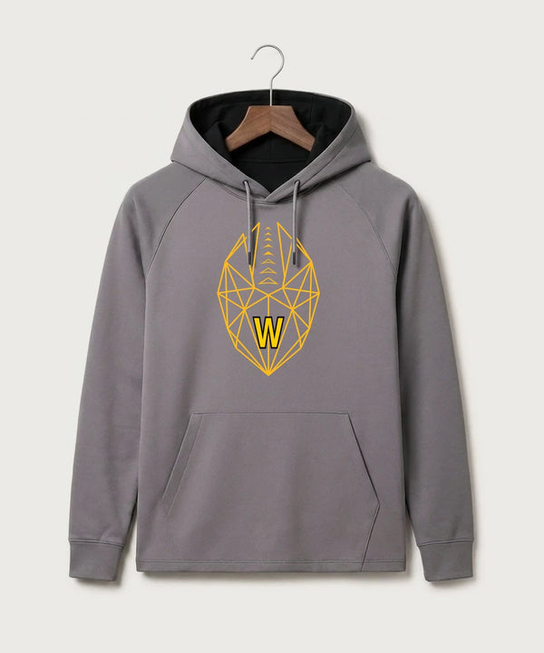 Warroad High School Football (Boys) - Gray Hoodie
