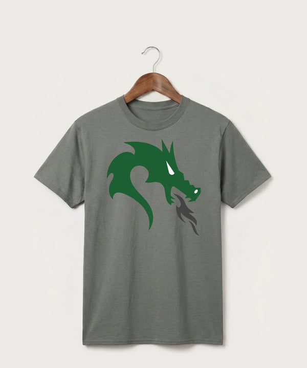 Pine City High School Football (Boys) - Medium Grey Port & Co Core Cotton Tee. PC54