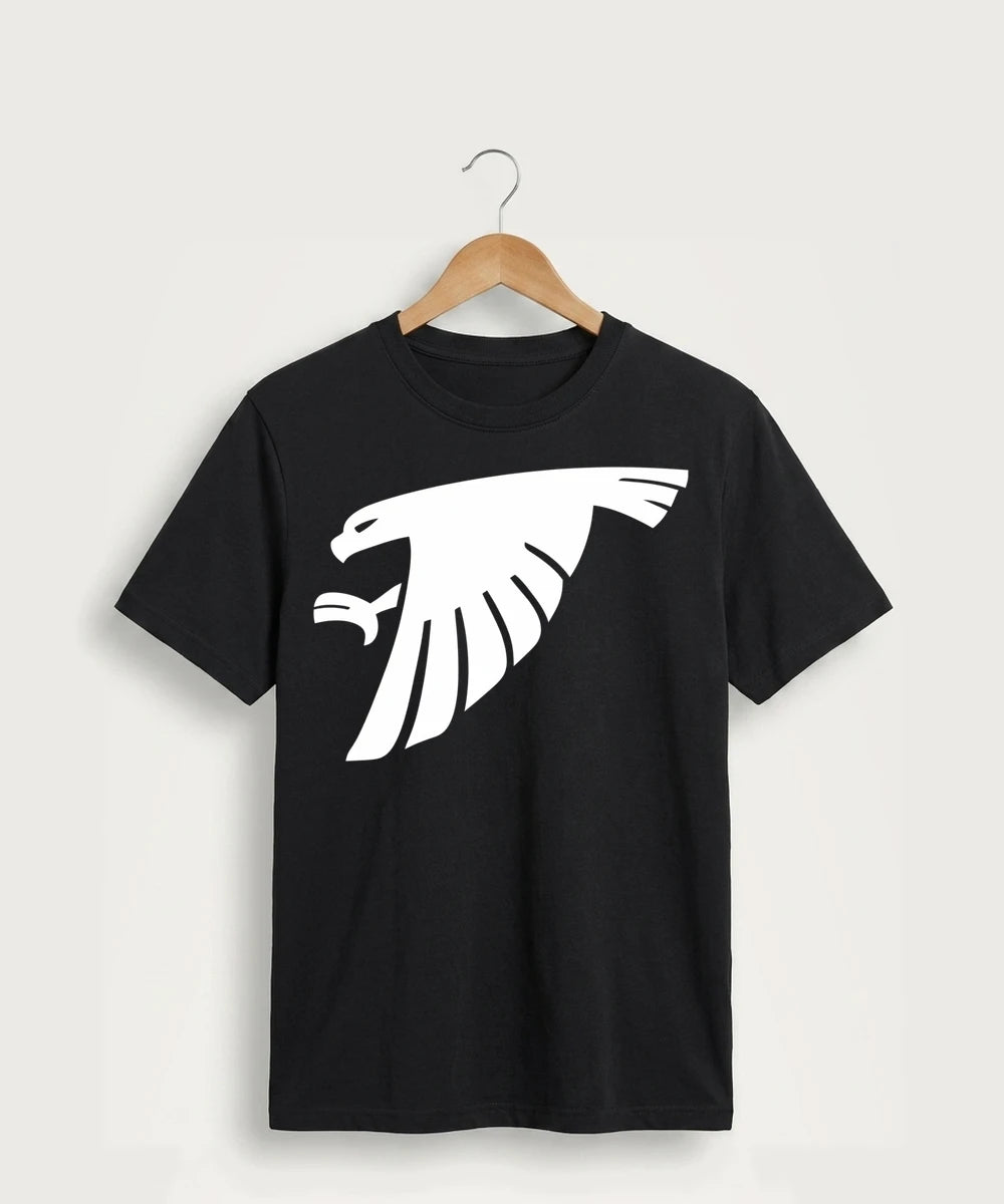 GF E2E Test 03 Girls Basketball - Jet Black Port & Co Core Cotton Tee. PC54