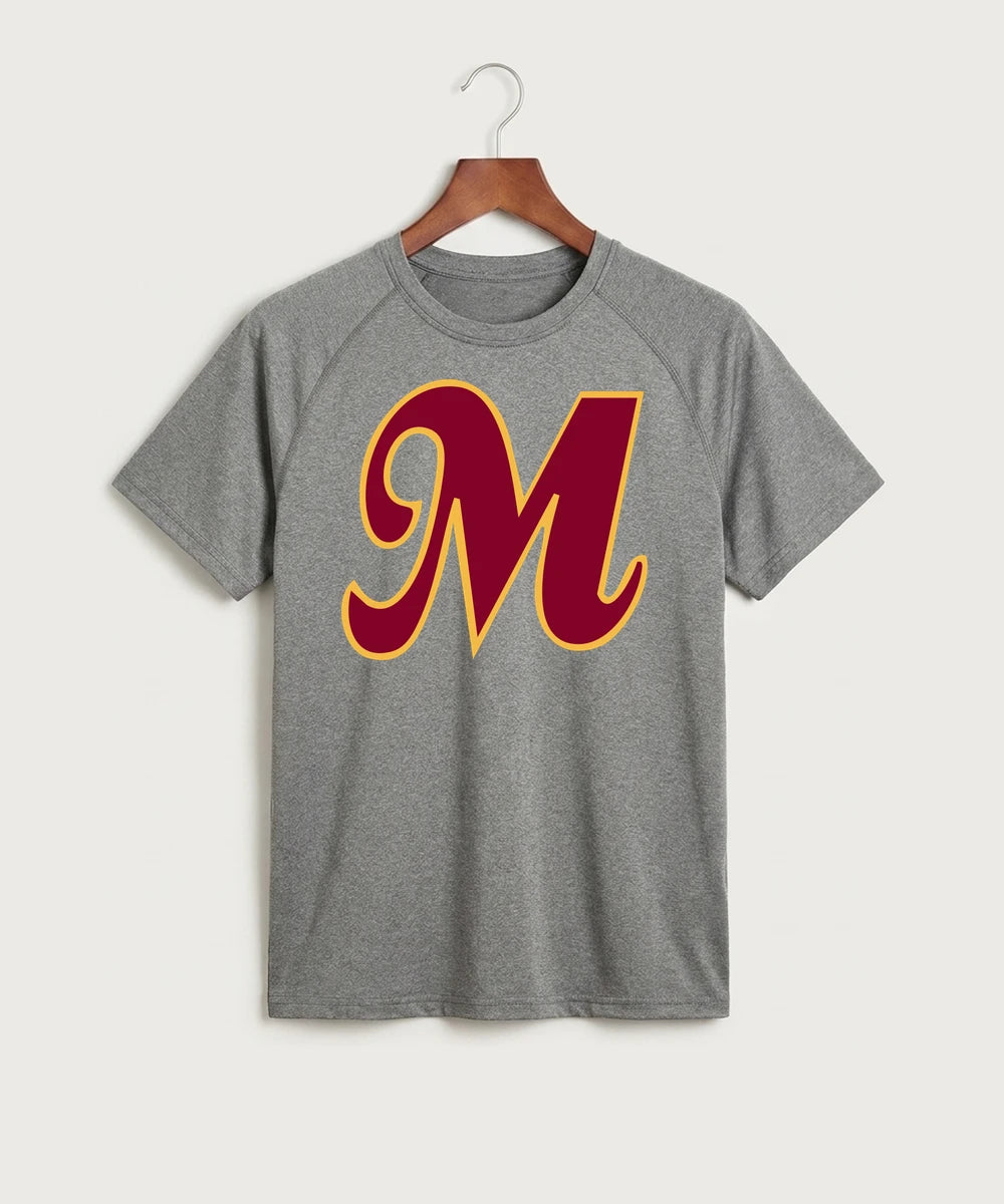 MAYBA Baseball Team Store - Gray Tee