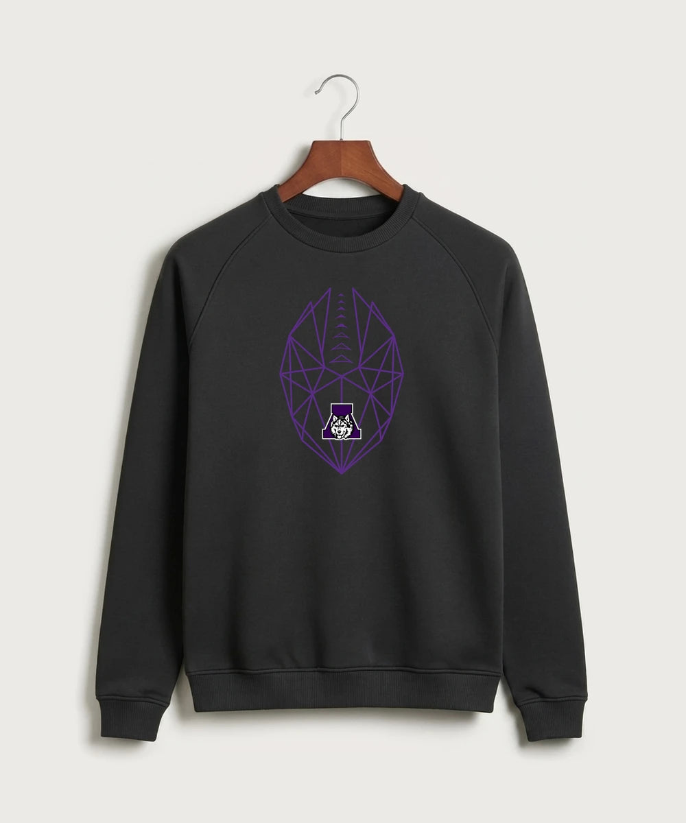Albany High School Football (Boys) - Black Crewneck