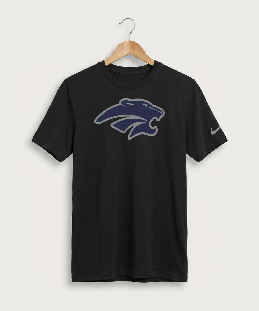 Zumbrota Mazeppa High School Volleyball (Girls) - Black Nike Swoosh Sleeve rLegend Tee NKDX8730