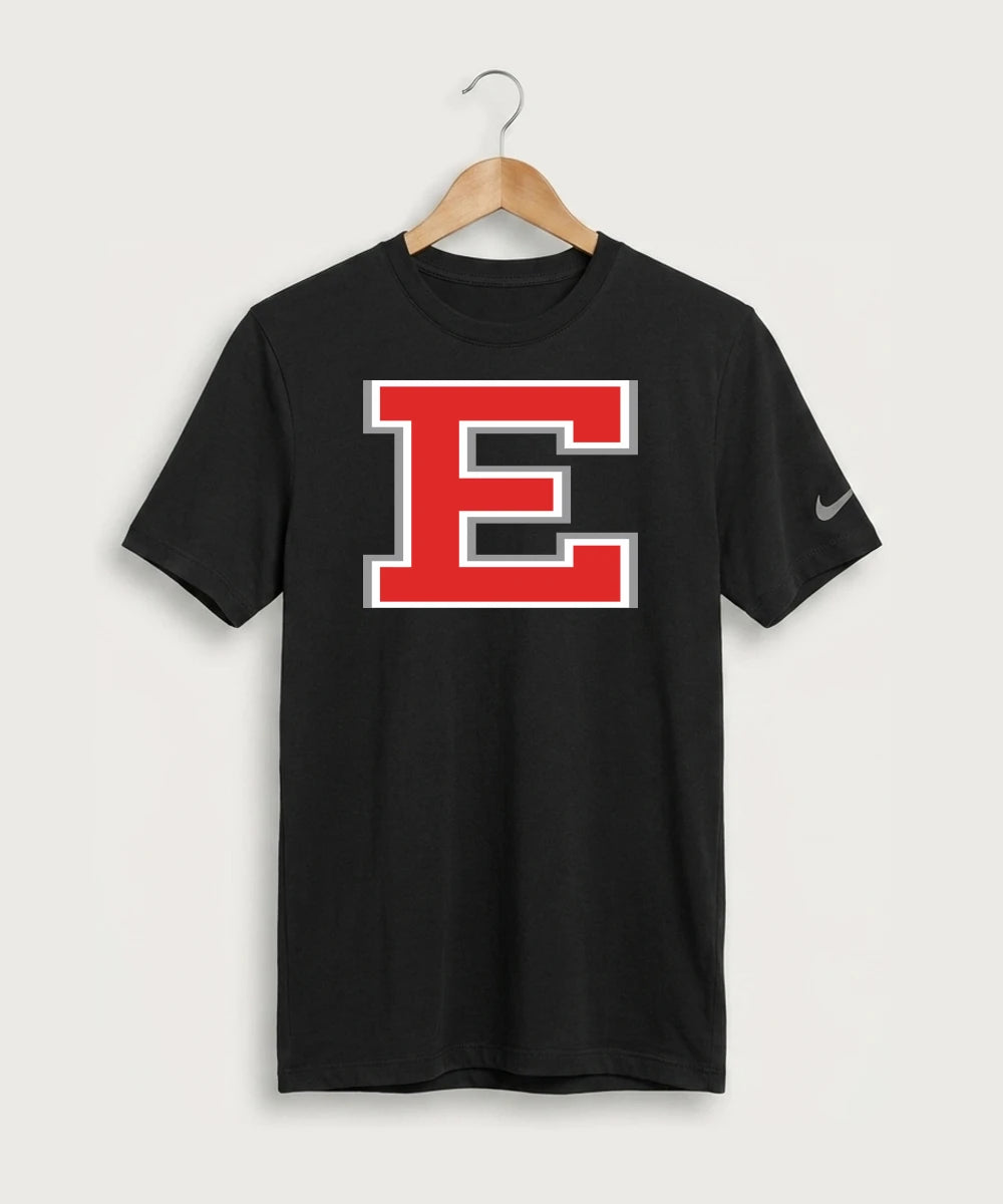 Duluth East High School Football (Boys) - Black Nike Swoosh Sleeve rLegend Tee NKDX8730