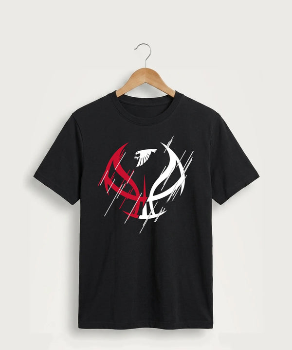 GF E2E Test 03 Girls Basketball - Jet Black Port & Co Core Cotton Tee. PC54