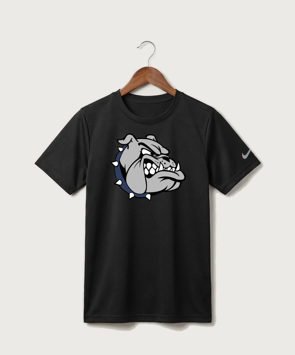 Sargent County High School Football (Boys) - Black Nike Youth Swoosh Sleeve rLegend Tee NKDX8787