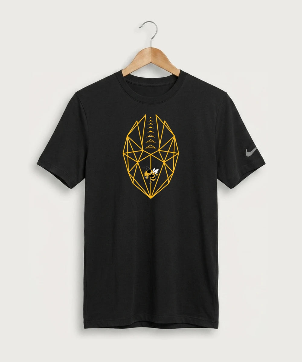 Perham High School Football (Boys) - Black Nike Swoosh Sleeve rLegend Tee NKDX8730