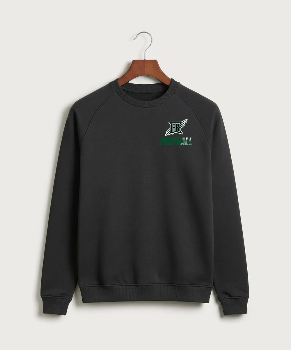 Rock Ridge High School Football (Boys) - Black Crewneck