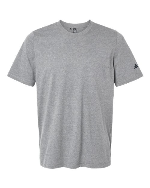 Ashwaubenon High School Football (Boys) - Medium Grey Heather Men's Blended T-Shirt (model)
