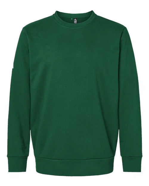 Ashwaubenon High School Football (Boys) - Collegiate Green Unisex Fleece Crewneck Sweatshirt (model)