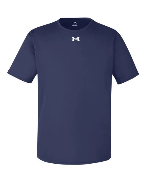 Ashwaubenon High School Football (Boys) - Midnight Navy/ White Men's Team Tech™ T-Shirt (model)