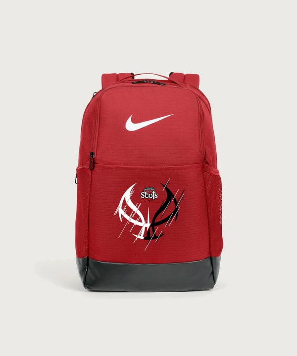 Walnut Ridge High School Basketball Team Store - University Red Nike Brasilia Medium Backpack NKDH7709