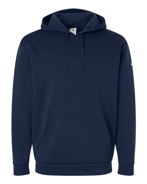 Ashwaubenon High School Football (Boys) - Team Navy Blue Men's Fleece Hooded Sweatshirt (model)
