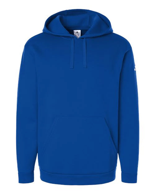 Ashwaubenon High School Football (Boys) - Team Royal Blue Men's Fleece Hooded Sweatshirt (model)