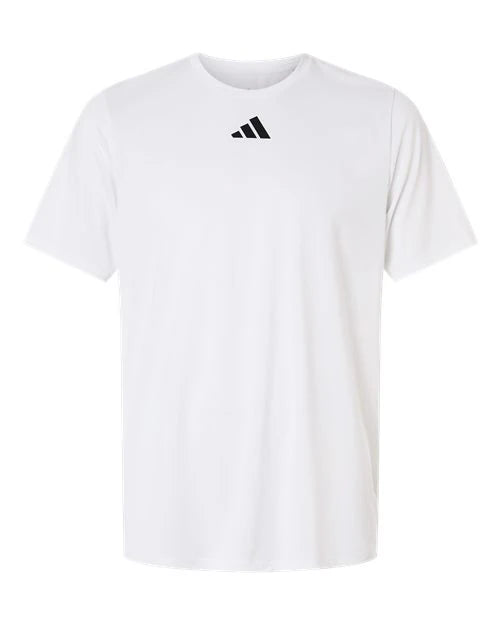 Ashwaubenon High School Football (Boys) - White/ Black Men's Pregame T-Shirt (model)