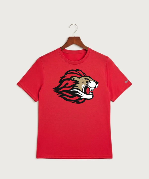 Spring Grove High School Football (Boys) - University Red Nike Swoosh Sleeve rLegend Tee NKDX8730