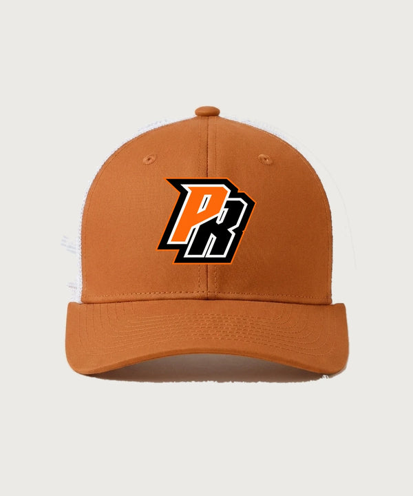 Park Rapids Area High School Football (Boys) - Texas Orange/ White Sport-Tek Club Trucker Cap STC46
