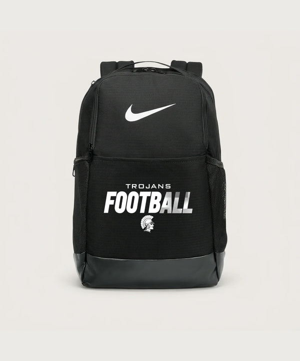 Wauwatosa West Football - Black Nike Brasilia Medium Backpack NKDH7709