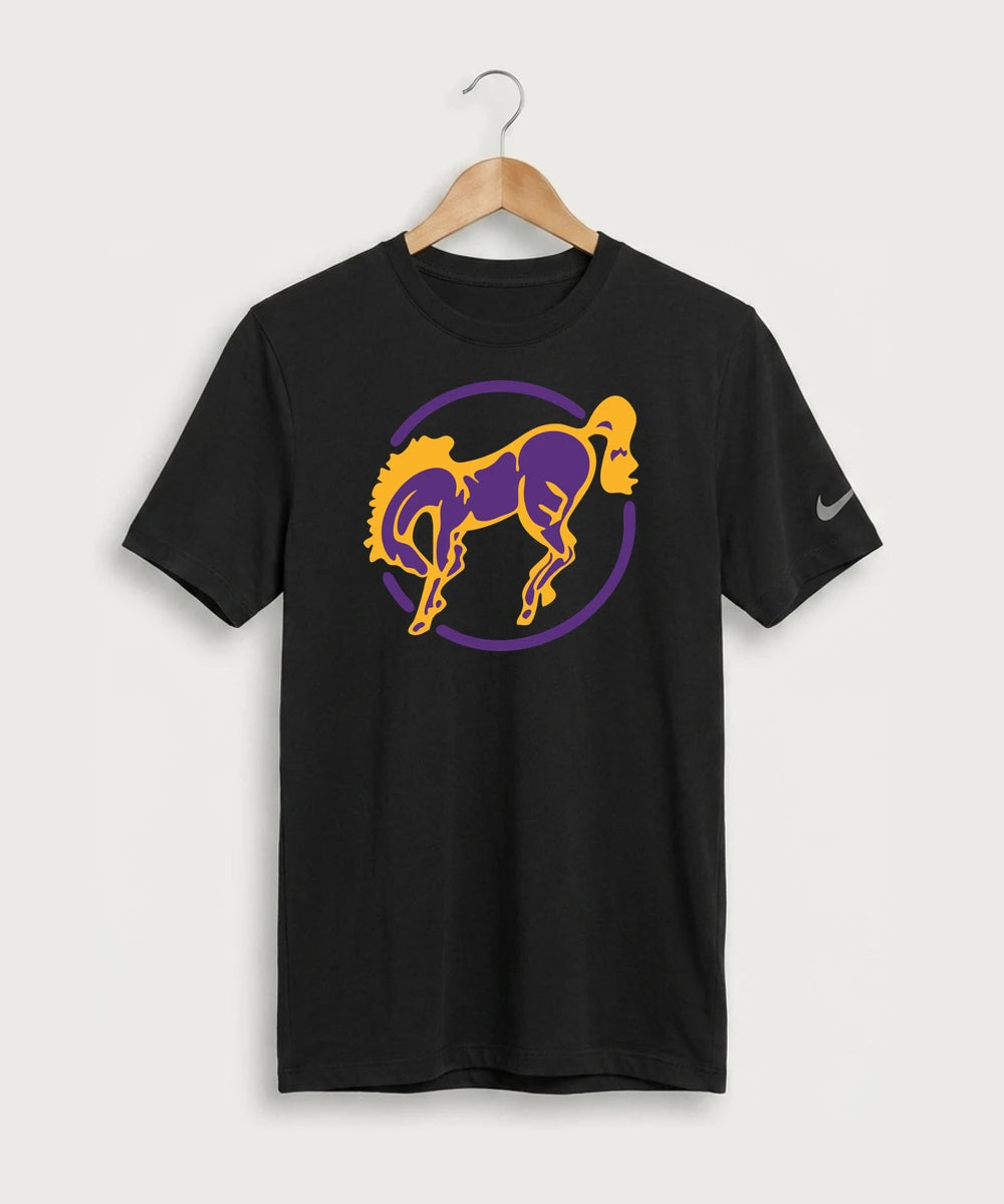 International Falls High School Football (Boys) - Black Nike Swoosh Sleeve rLegend Tee NKDX8730