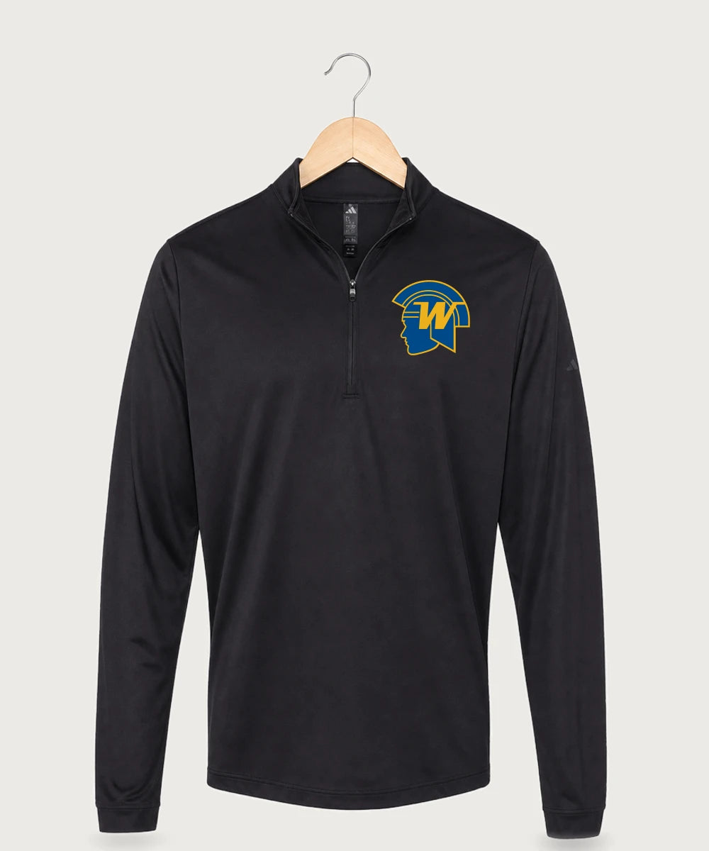 Wayzata High School Football (Boys) - Black Men's Ultimate365 Lightweight Quarter-Zip Pullover
