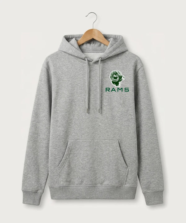 Roseau High School Football (Boys) - Heather Grey Hoodie Value
