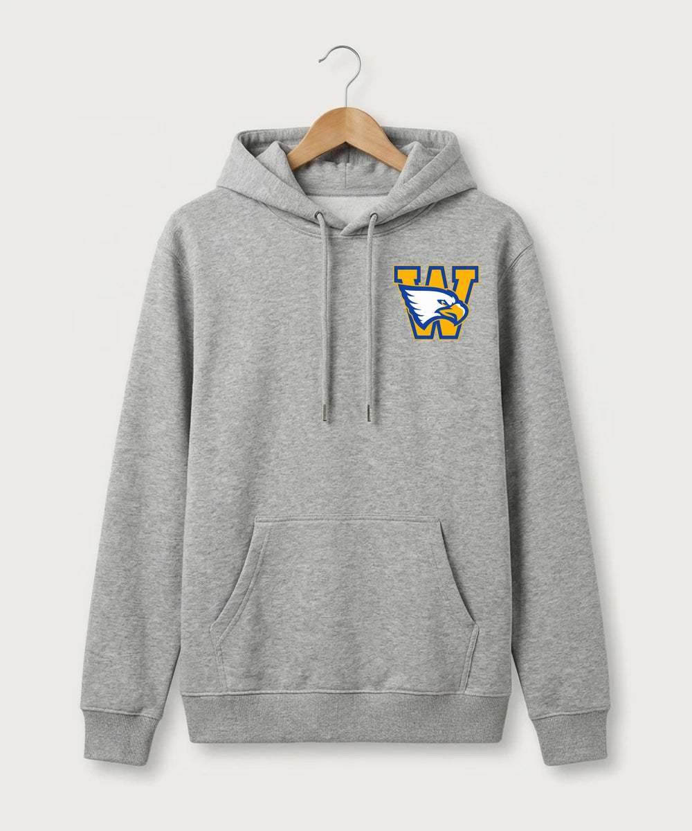 Windom Area High School Football (Boys) - Heather Grey Hoodie Value