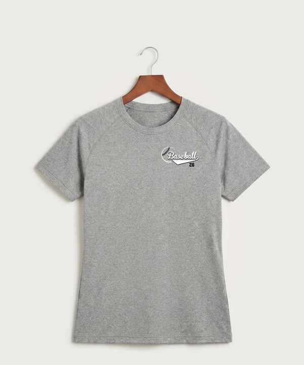 GF E2E Test 04 Baseball - Gray Tee