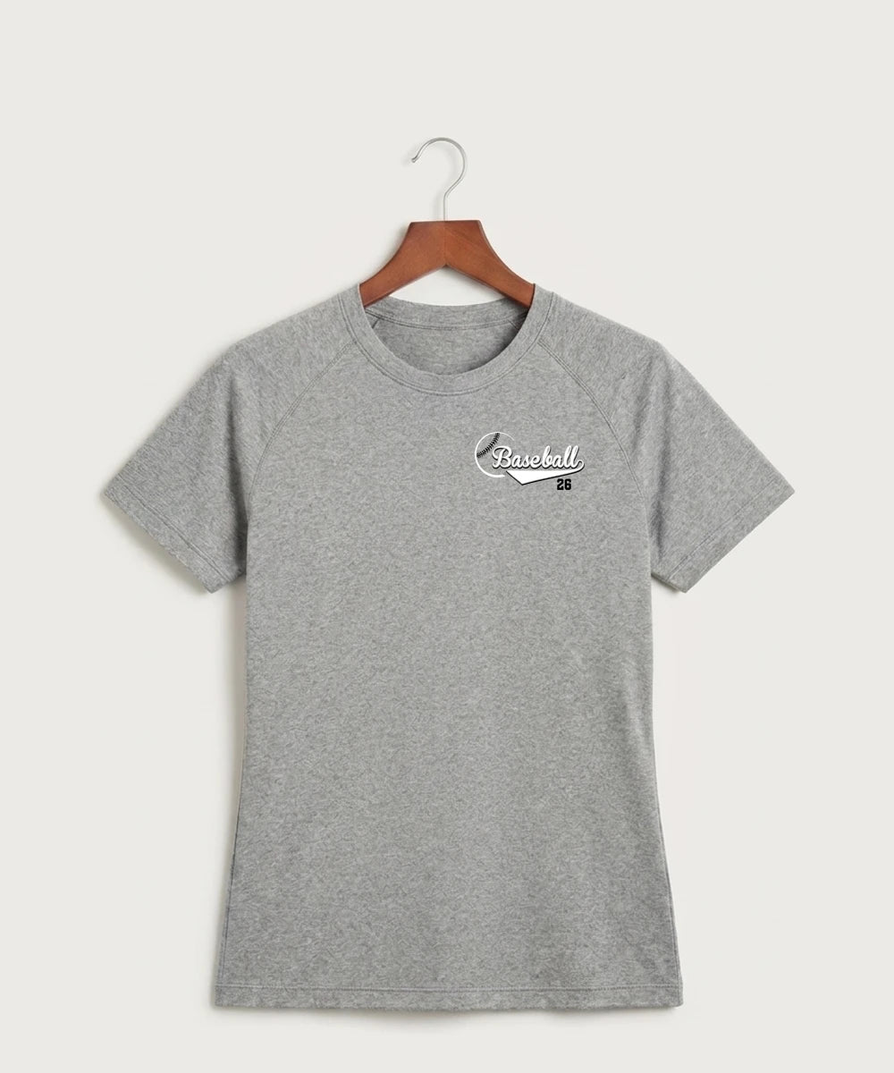 GF E2E Test 04 Baseball - Gray Tee