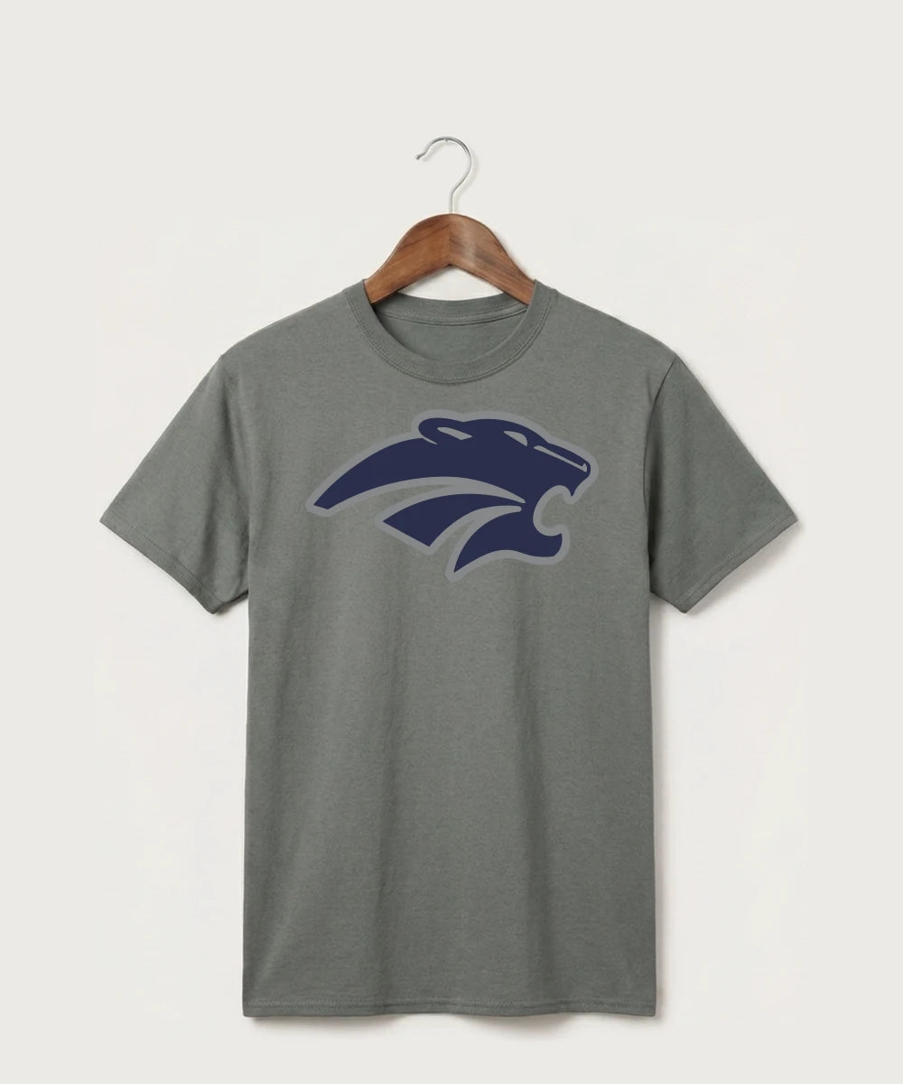 Zumbrota Mazeppa High School Volleyball (Girls) - Medium Grey Port & Co Core Cotton Tee. PC54