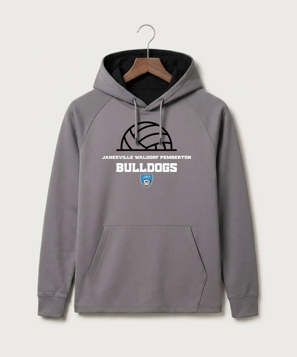 Janesville Waldorf Pemberton Volleyball (Girls) - Gray Hoodie