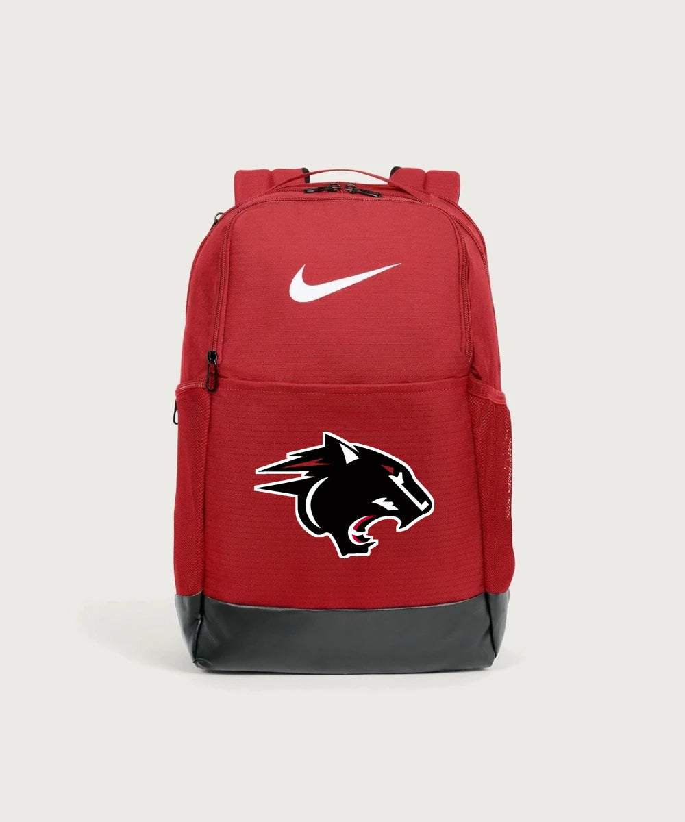 Nrheg Panthers High School Football (Boys) - University Red Nike Brasilia Medium Backpack NKDH7709