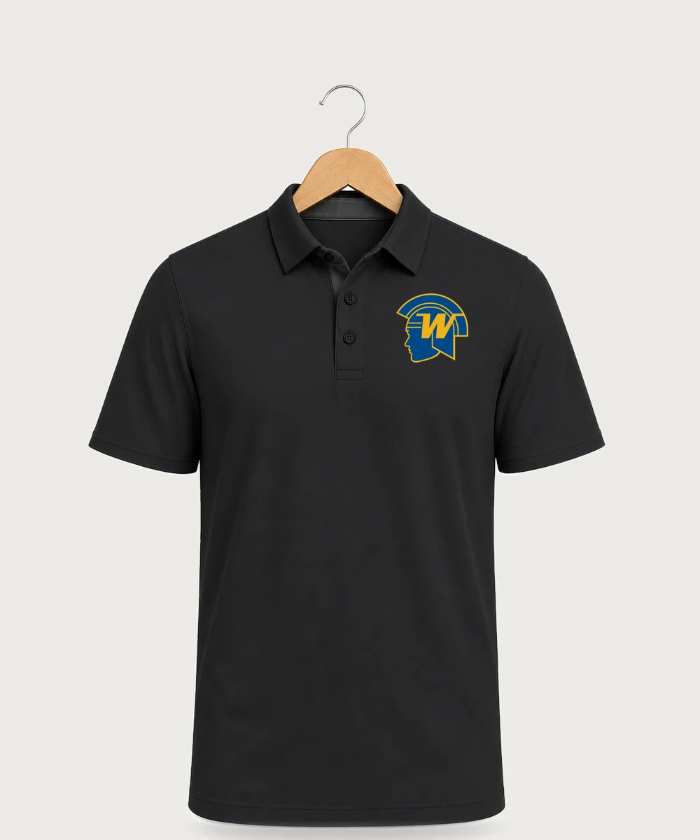 Wayzata High School Football (Boys) - Black Polo