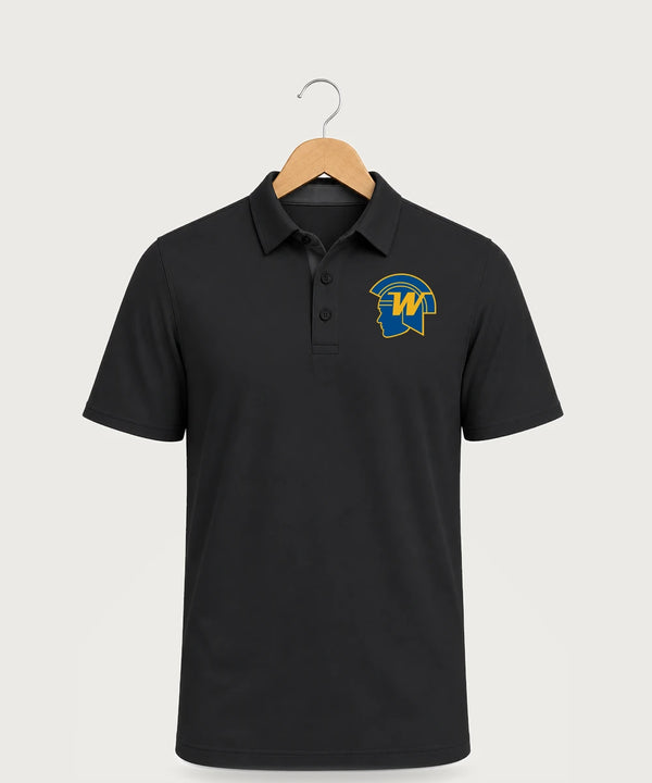 Wayzata High School Football (Boys) - Black Polo