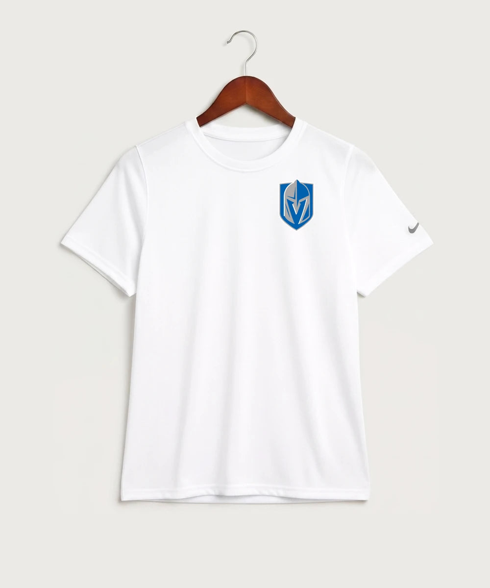 Lake Crystal-Welcome-Memorial High School Football (Boys) - White Nike Youth Swoosh Sleeve rLegend Tee NKDX8787
