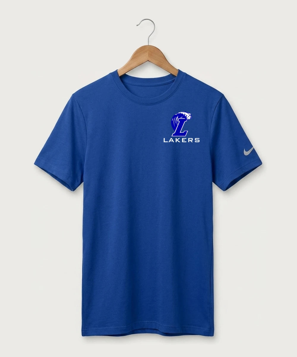 Lakeview High School Football (Boys) - Game Royal Nike Swoosh Sleeve rLegend Tee NKDX8730