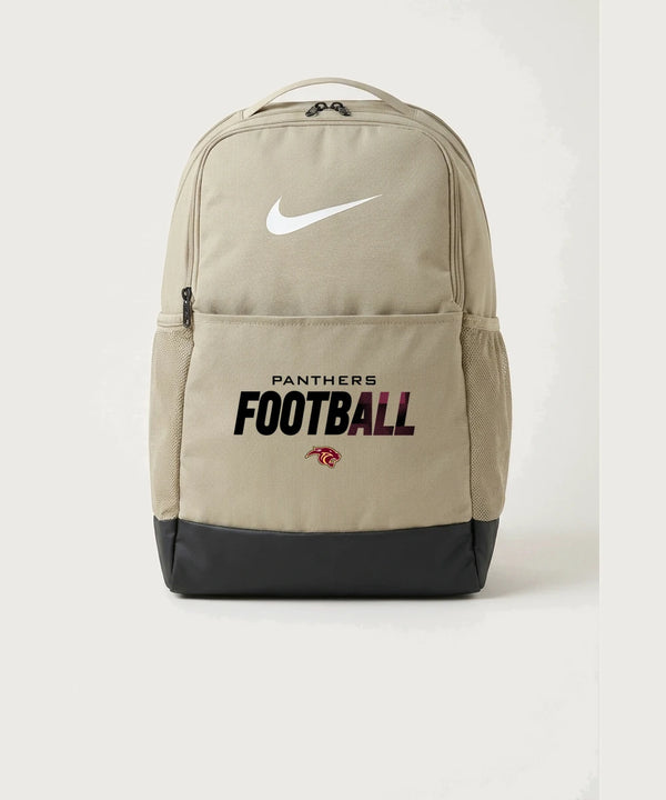 Pine Island High School Football (Boys) - Desert Khaki Nike Brasilia Medium Backpack NKDH7709