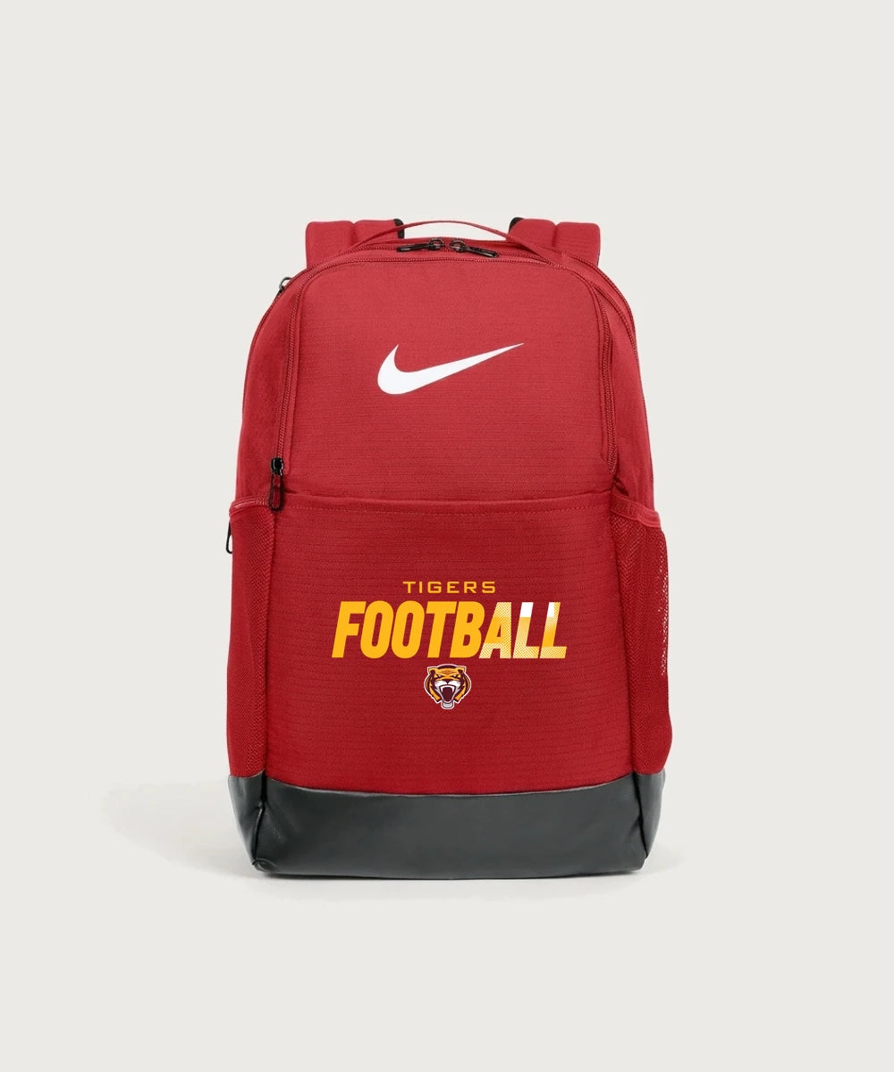 Stewartville High School Football (Boys) - University Red Nike Brasilia Medium Backpack NKDH7709