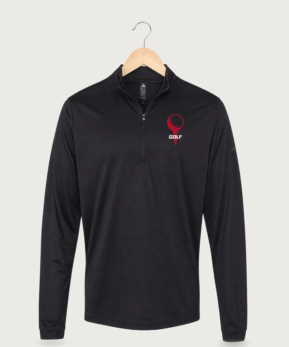 GF E2E Test 06 Girls Golf - Black Men's Ultimate365 Lightweight Quarter-Zip Pullover