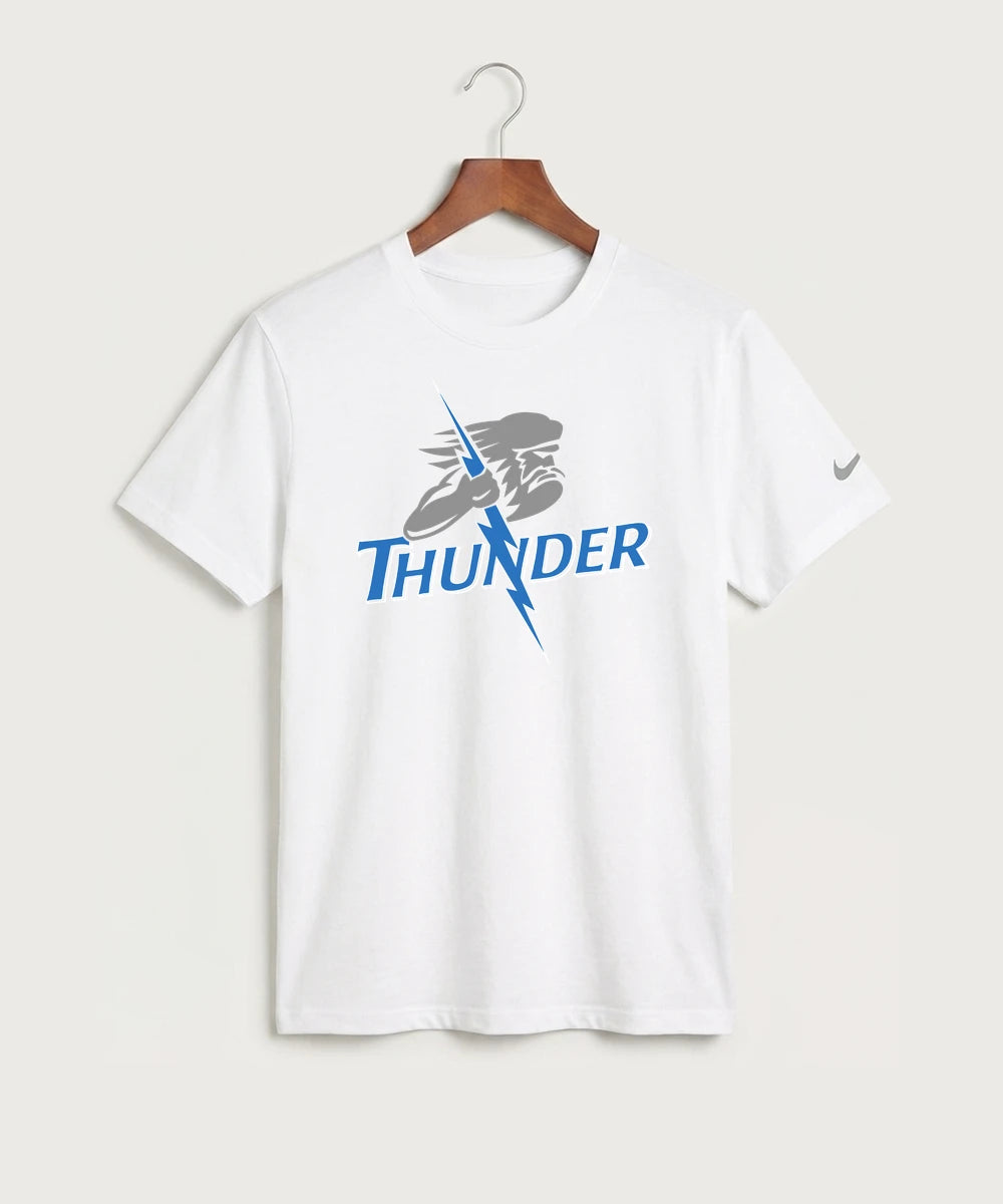Long Prairie Grey Eagle High School Football (Boys) - White Nike Swoosh Sleeve rLegend Tee NKDX8730