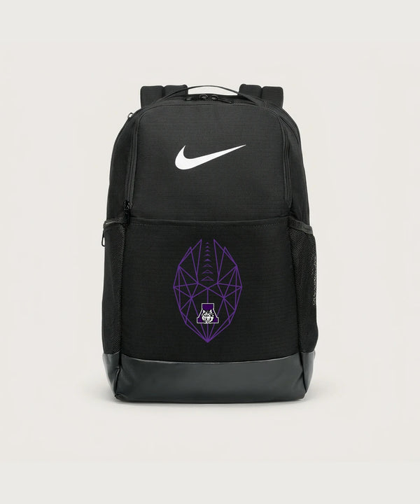 Albany High School Football (Boys) - Black Nike Brasilia Medium Backpack NKDH7709