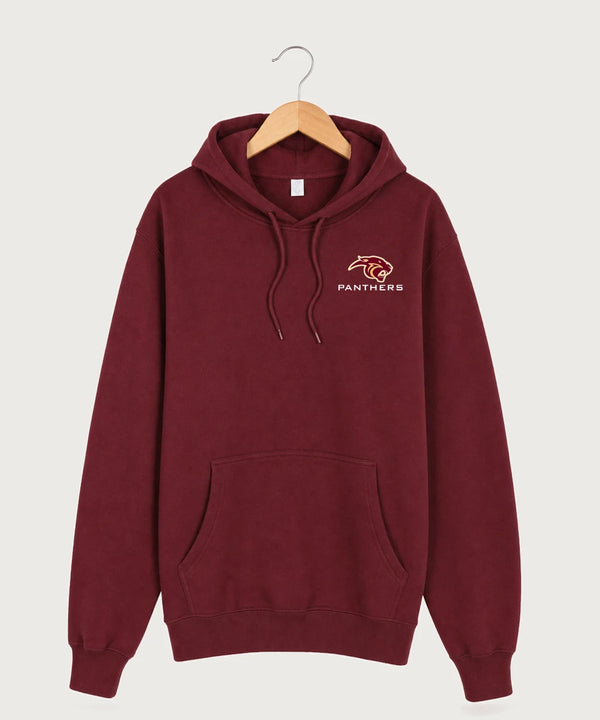 Pine Island High School Football (Boys) - Burgundy Hoodie Value