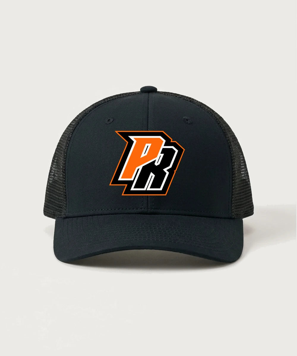 Park Rapids Area High School Football (Boys) - Black/ Black Sport-Tek Club Trucker Cap STC46