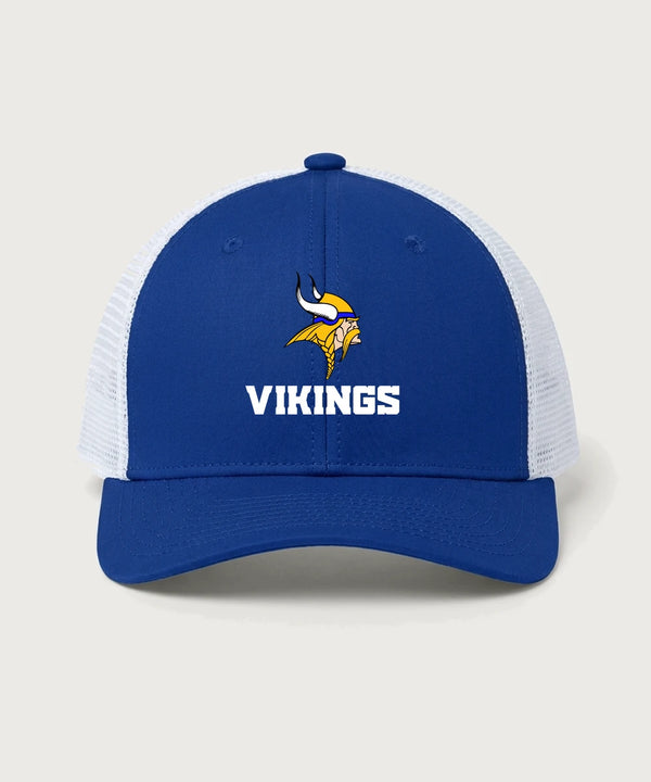 Hayfield High School Volleyball (Girls) - True Royal/ White Sport-Tek Club Trucker Cap STC46