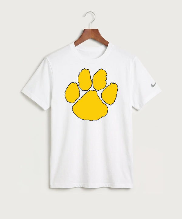 Plainview Elgin Millville H S Volleyball (Girls) - White Nike Swoosh Sleeve rLegend Tee NKDX8730
