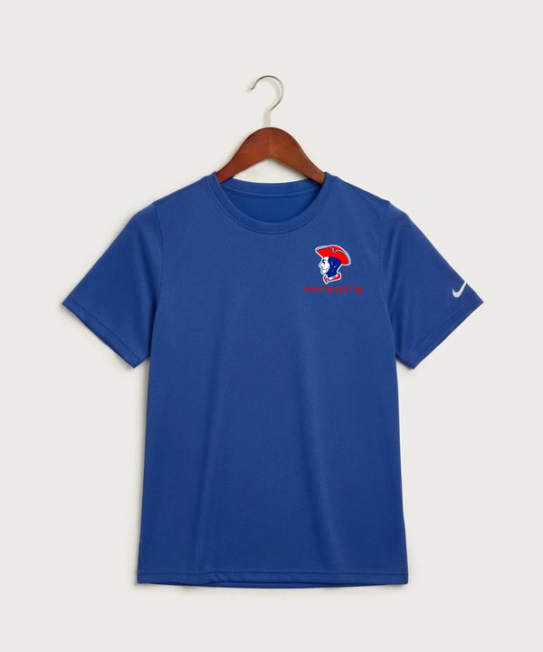 Hills-Beaver Creek High School Volleyball (Girls) - Game Royal Nike Youth Swoosh Sleeve rLegend Tee NKDX8787