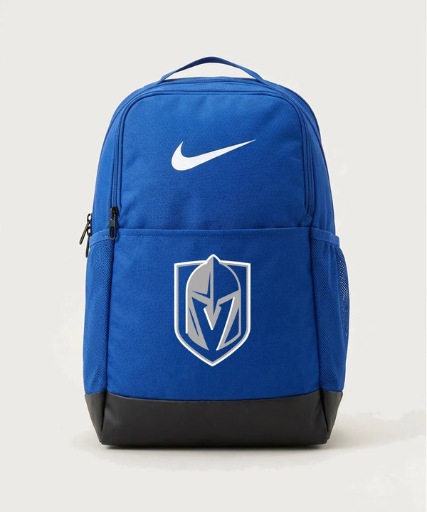 Lake Crystal-Welcome-Memorial High School Football (Boys) - Game Royal Nike Brasilia Medium Backpack NKDH7709